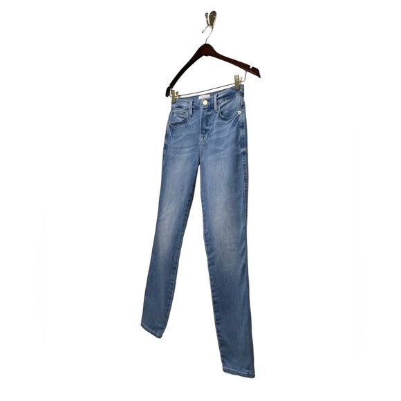 FRAME Le High Skinny Double Needle Jeans Tropic 25 - Picture 8 of 13